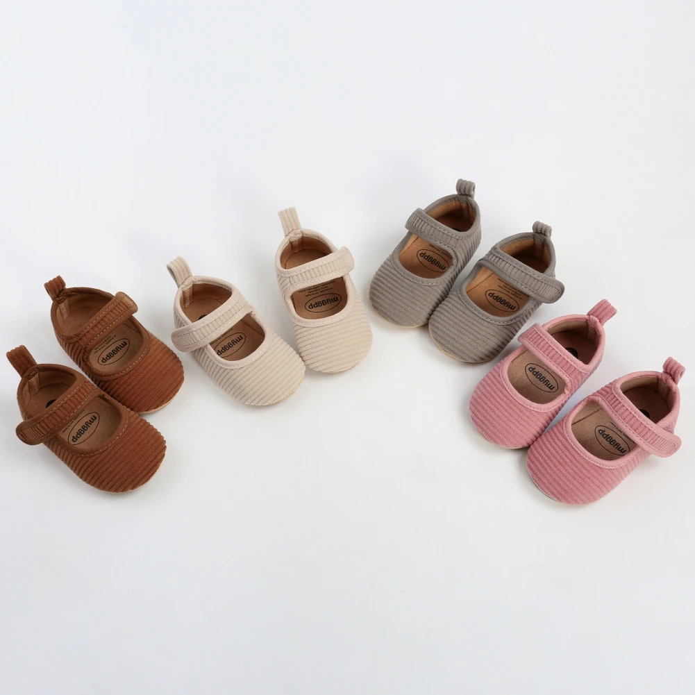 

Baby First Walkers Clothing Baby Shoes Newborn Infant Girls Princess Moccasins Cute Solid Soft Shoes