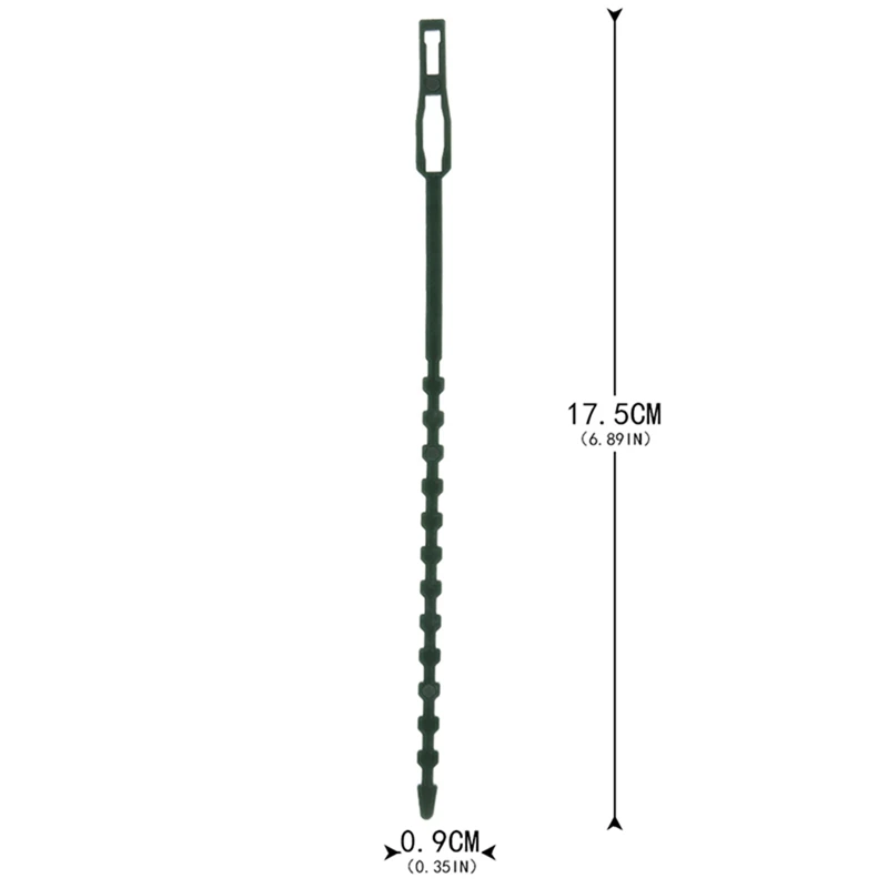 

50pcs/set Green Gardening Vine Bonsai Flower Grape Climbing Plants Cable Tie Lines Plant Brackets Parts Rattan Supports