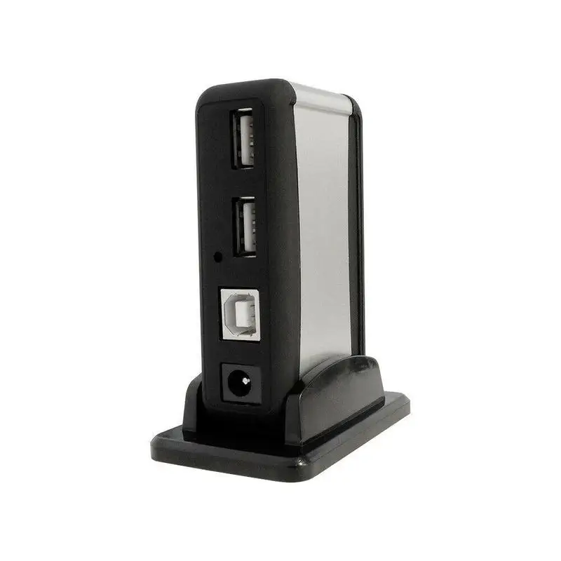 7 портов высокоскоростной USB 2,0 концентратор EU US EU зарядное устройство Настольный концентратор Зарядка адаптер питания для смартфона концентратор компьютера Адаптер 25