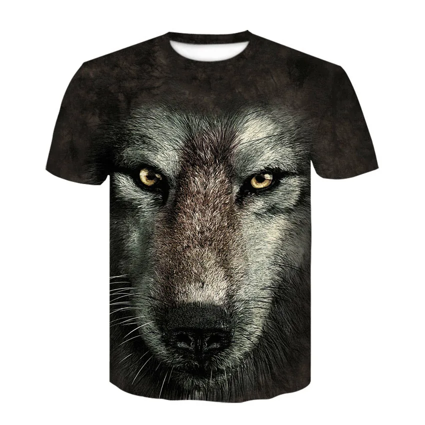 

Newest Wolf 3D Print Animal Cool Funny T-Shirt Men Short Sleeve Summer Tops Tee Shirt T Shirt Male Fashion tshirt Male