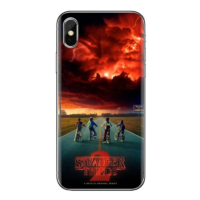 For Huawei G7 G8 P7 P8 P9 Lite Honor 4C 5X 5C 6X Mate 7 8 9 Y3 Y5 Y6 II 2 Pro 2017 TPU Cases should i stay or go Stranger Things |
