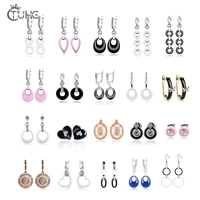 fashion women%e2%80%98s earrings drop heart round ceramic statement stud earrings geometric different styles female christmas jewelry