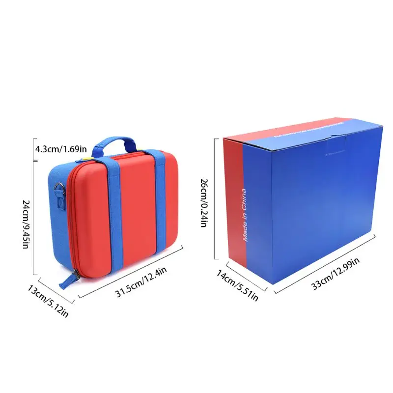 

Shockproof Hard EVA Storage Handbag Travel Joycon Carrying Case Box for NS Switch Game Console Host Gaming Accessories