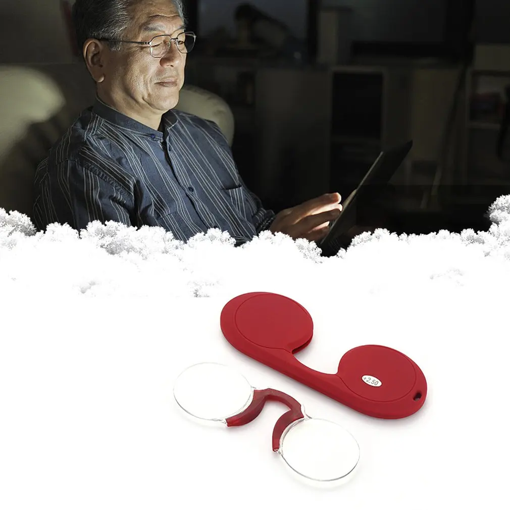 

Frameless Presbyopia Glasses for Women Men Vintage Classic Metal Flat Mirror Optical Spectacles Portable Vision Care Eyeglasses