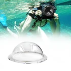 Водонепроницаемый корпус для съемки Универсальный подводный прочный купольный порт Прозрачная крышка плавающий захват для Gopro Session