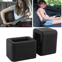 2 pack silicone belt buckle holders auto safety belt buckle holder protective cover car seat belt holder easy to buckle
