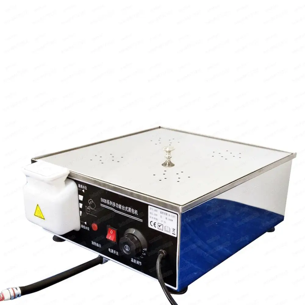 

Electric Food Steamer 2000w Steamed Bun Display Food Warmer Showcase 4 baskets Steamer