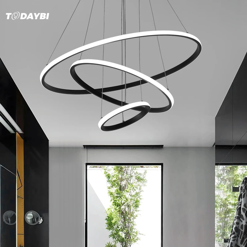 Современные светодиодный подвесные светильники Подвесная лампа для гостиной