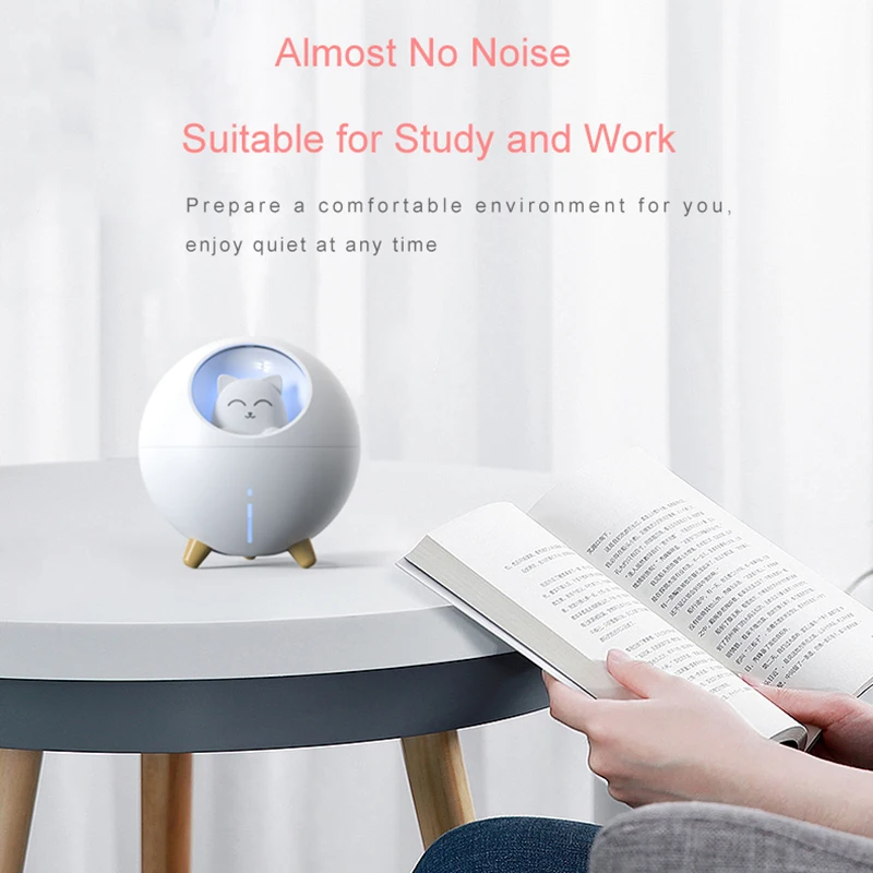 YAJIAO новый увлажнитель воздуха с изображением планеты кота арома-диффузор