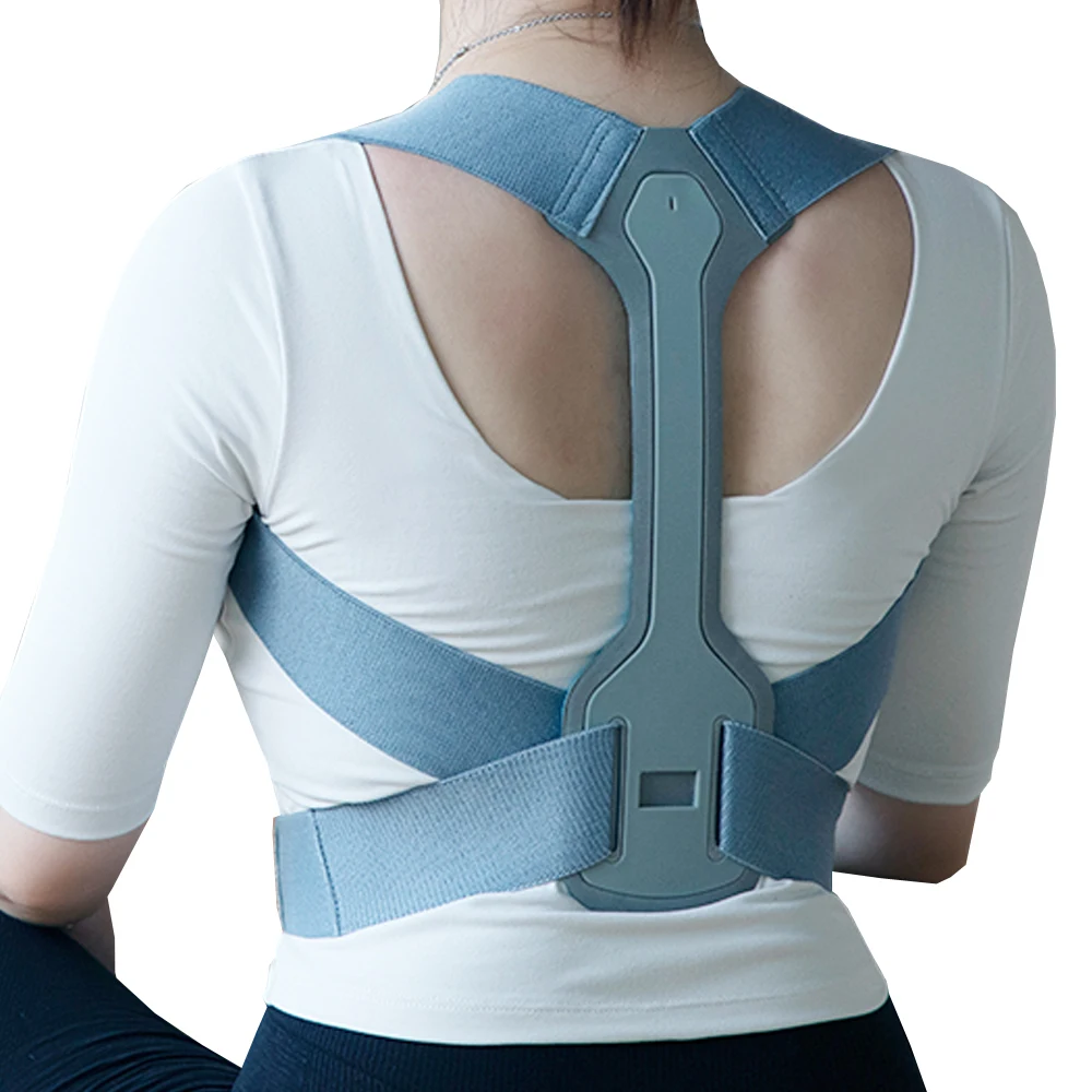 

Better Sitting Keel Clavicle Shoulder Straightener Brace Back Posture Correction Support Double Pull Lumbar Chest Belt For Women