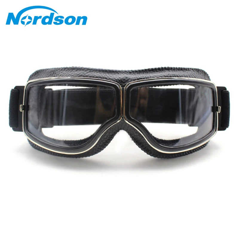 Ретро очки для мотоцикла Nordson винтажные мотоциклетные спорта на открытом воздухе