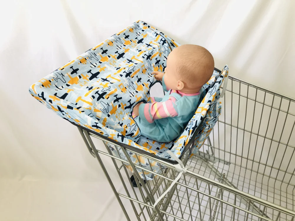 

Infant supermarket grocery shopping cart cover baby seat Pad anti-dirty cover Kids Traveling Seat Cushion No dirty portable