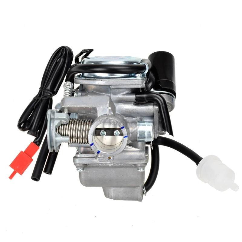 Карбюратор PD24J 24 мм Электрический карбюратор для двигателя Gy6 100cc 125cc 150cc 200cc