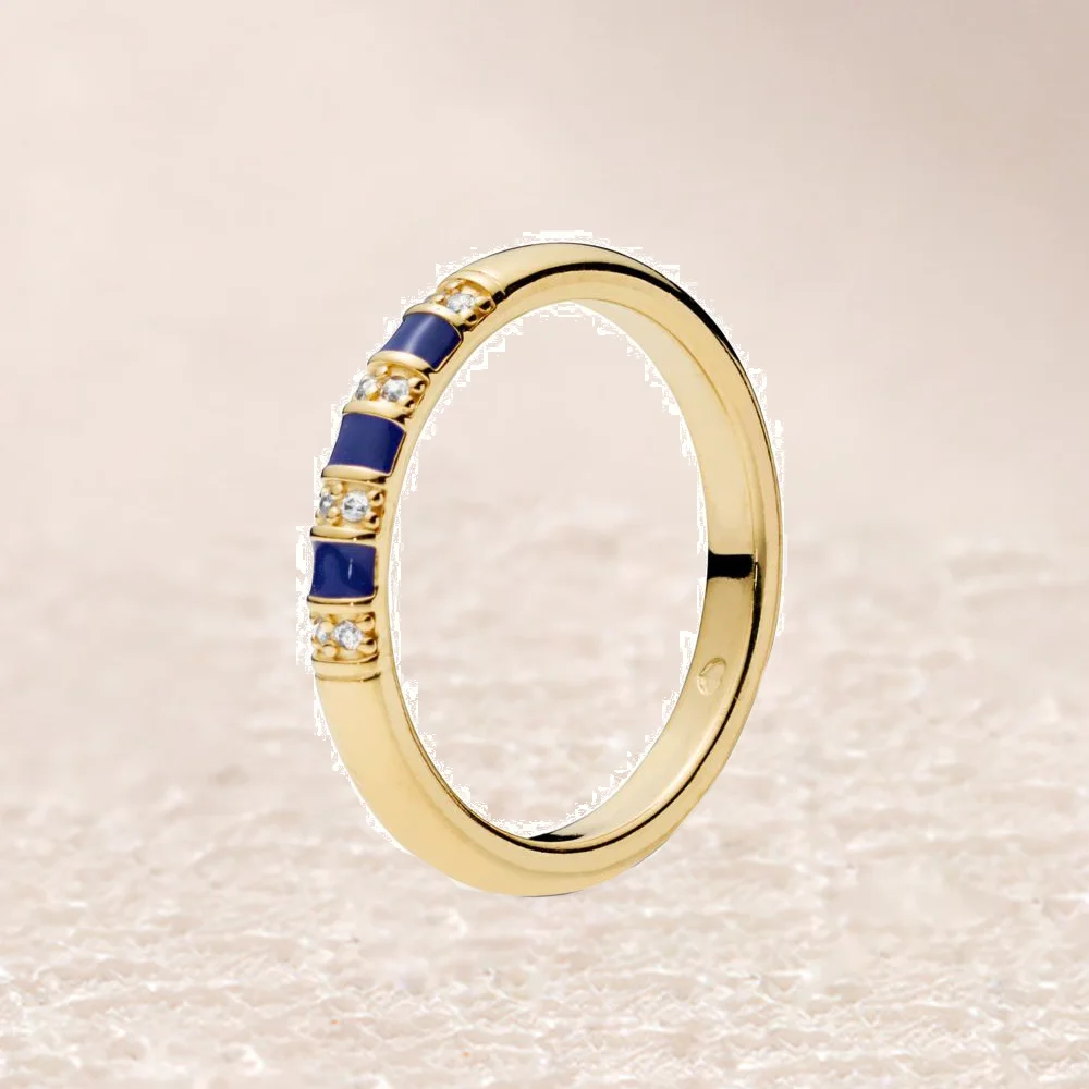 

168052CZ Shine Stones and Stripes Ring