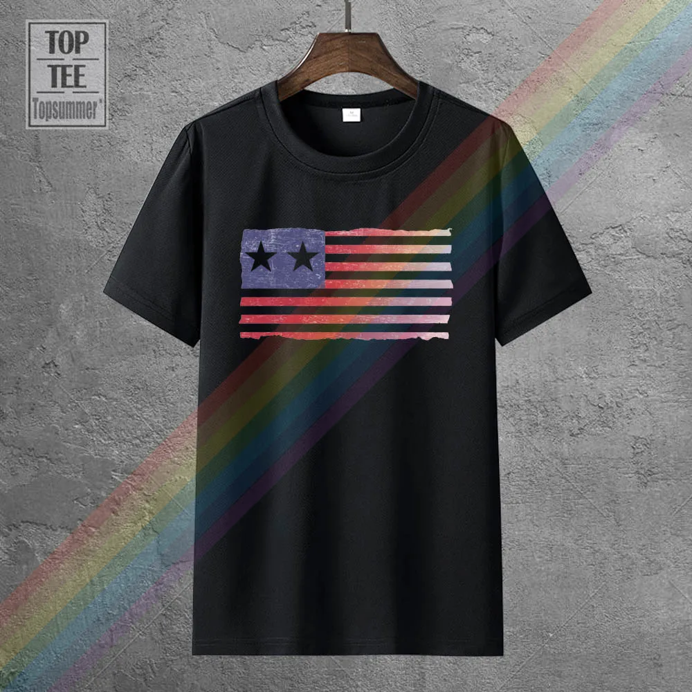 

Anchorage Banner T Shirt The Handmaid'S Handmaids Series Us Flag Tale Banner