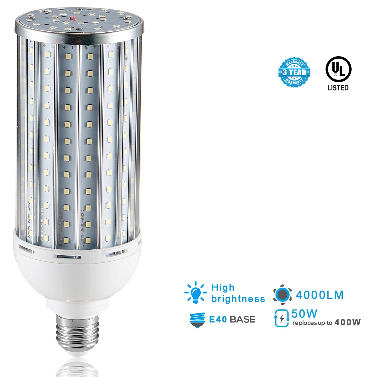 Светодиодный ная лампа-светильник куруза высокой яркости (большой могулевой