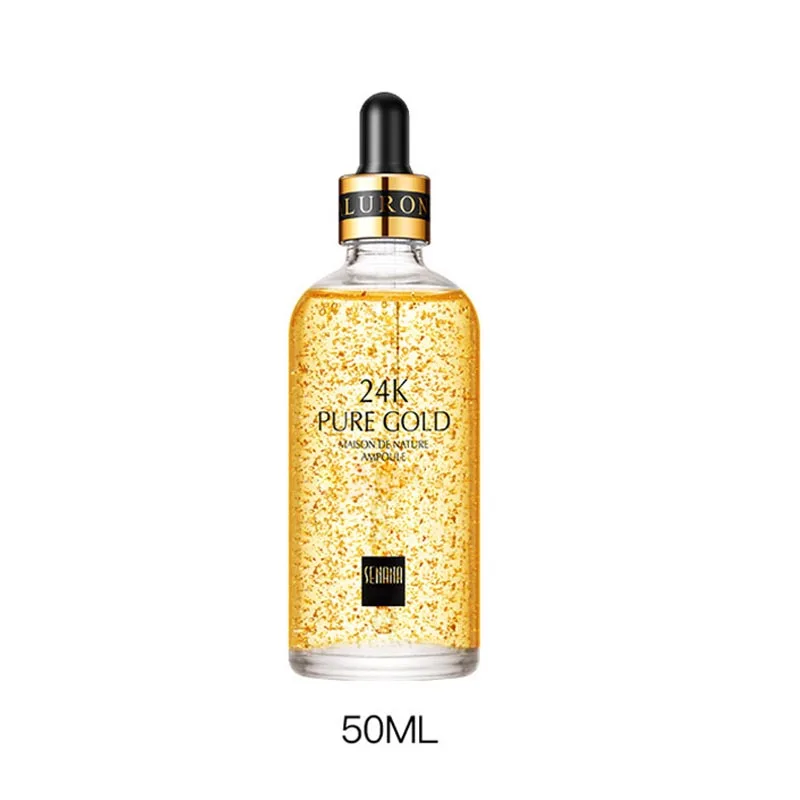 

24K Gold Anti Wrinkle Essence Liquid Moisturizing Anti Aging Skin Care ZGOOD