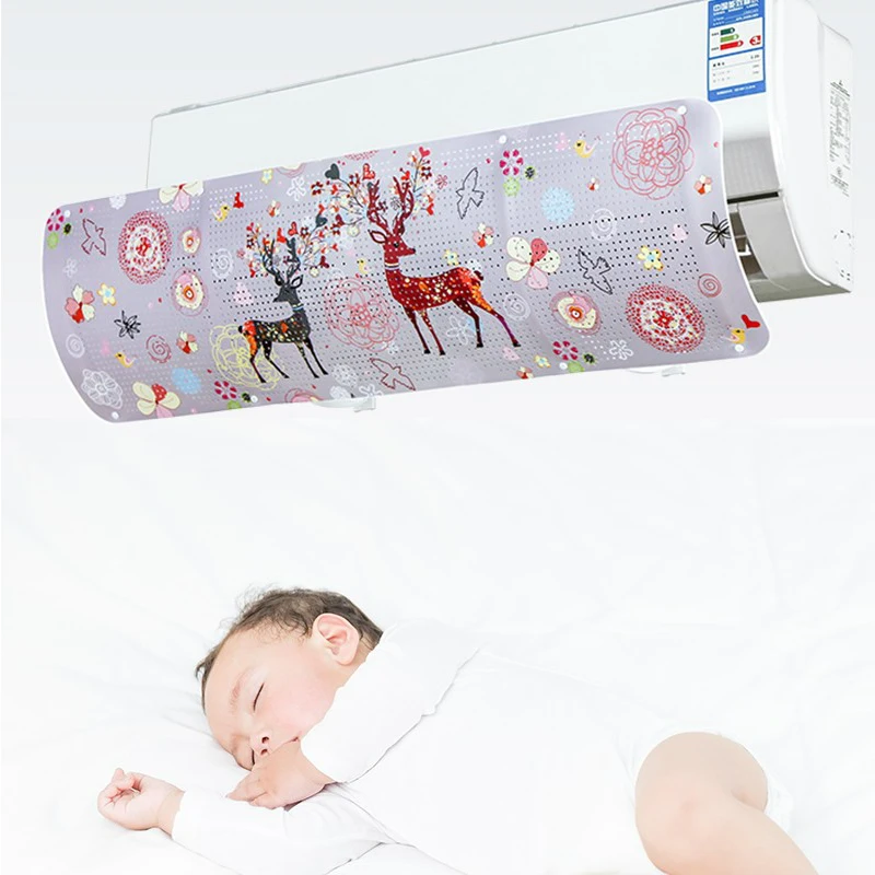 1/шт крышки кондиционеров кондиционера Универсальный ветровой дефлектор крышка