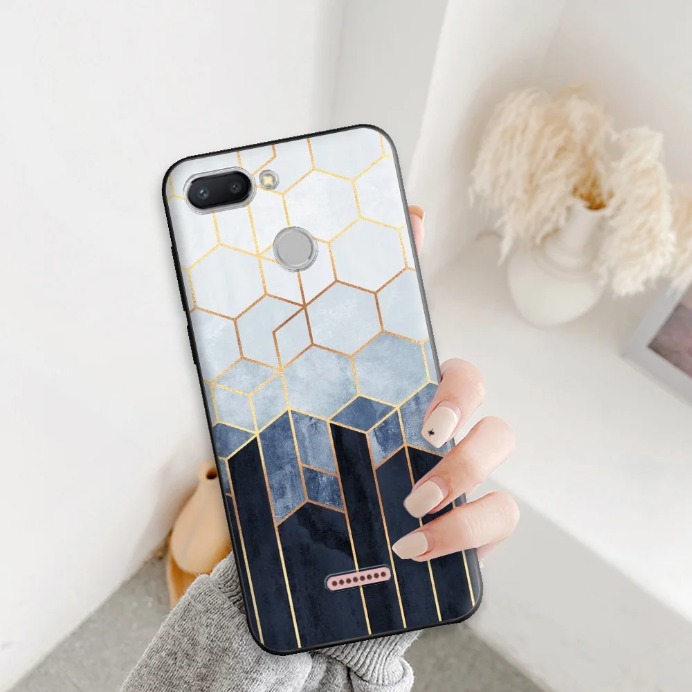 Case For Redmi 6 Case Redmi 6 Cool Fashion Pattern Silicone Soft Cover For Xiaomi Redmi 6 Case TPU Bumper on Redmi 6 Redmi6 Capa