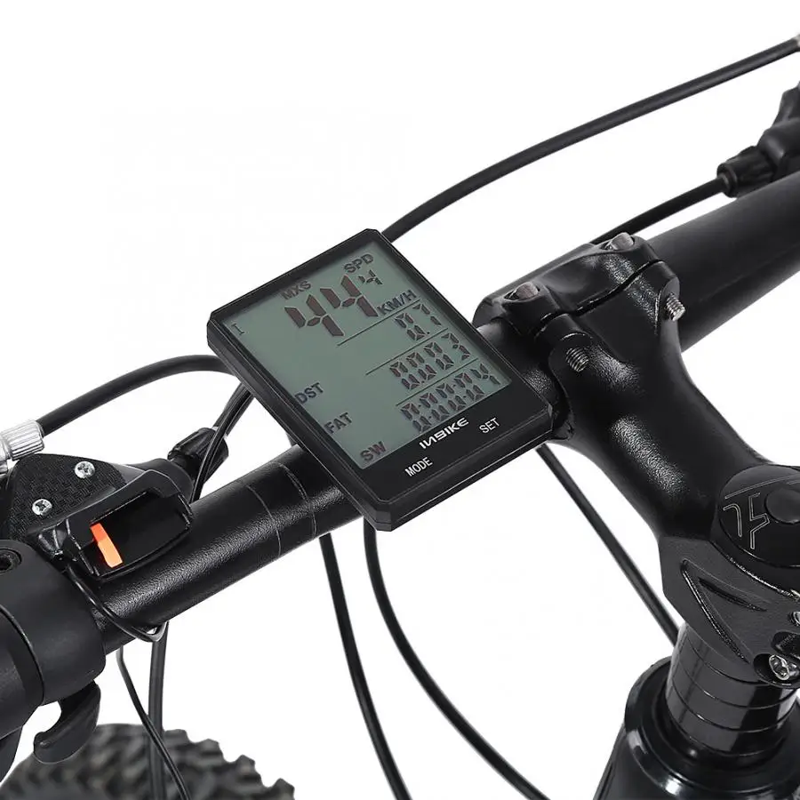 INBIKE 2 8-дюймовый водонепроницаемый велосипедный компьютер светодиодный экран