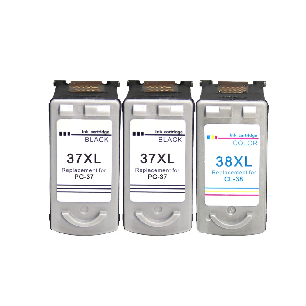 PG37 CL38 замена для canon чернильный картридж PG 37 CL 38 pg-37 Pixma MP190 IP2600 MP140 MP210 MP220 MP420 MX300