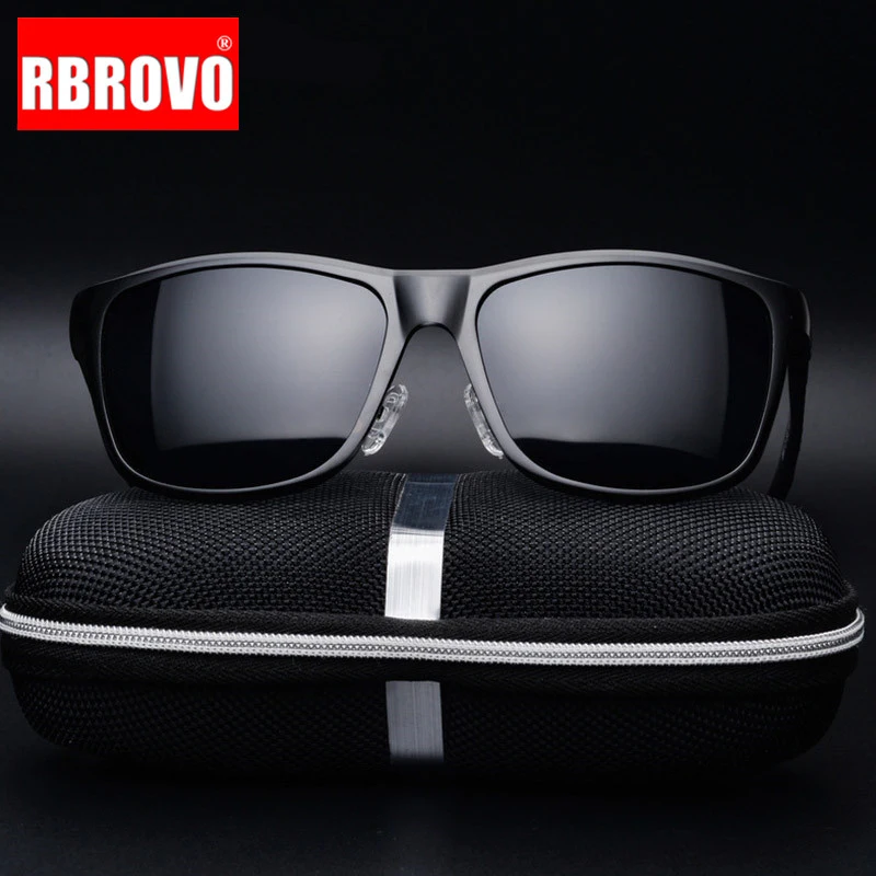2021 поляризованные солнцезащитные очки RBROVO из алюминиево-магниевого сплава