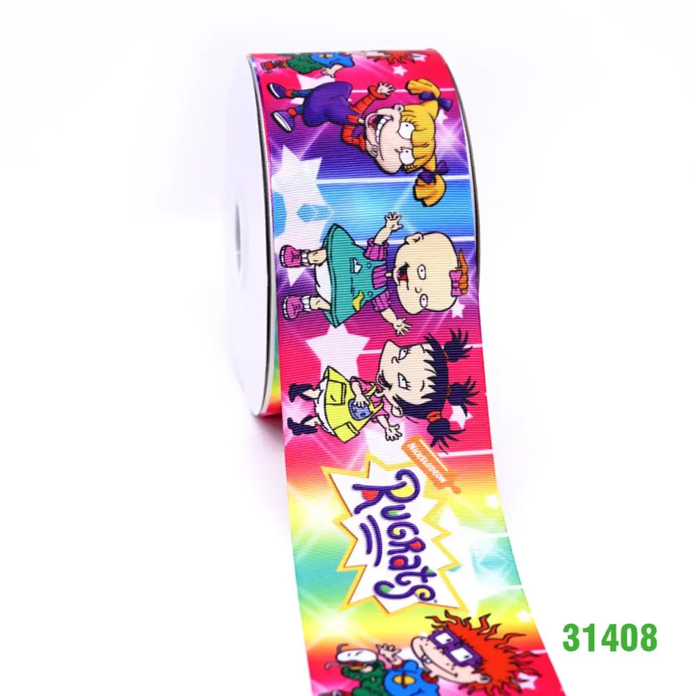 50 ярдов мультфильм напечатанный grosgrain ленты 31408