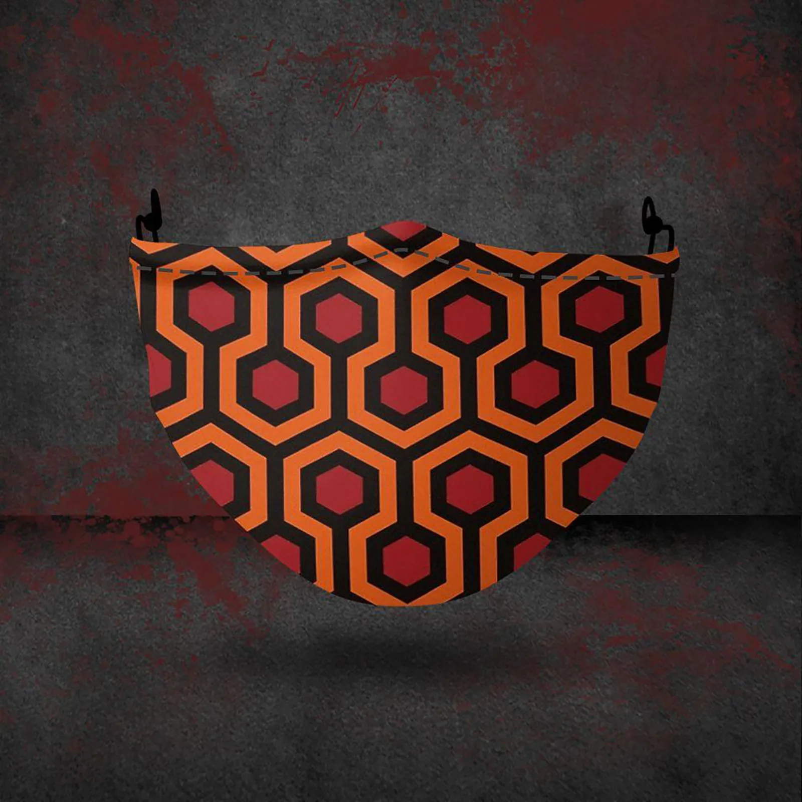 Маска для взрослых Хэллоуина кровавая ужасная Регулируемая Защитная