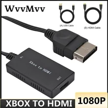 Xbox To HDMI-compatible Adapter Connect To HDTV For All Classic Console Models support 720P /1080P Original Console For