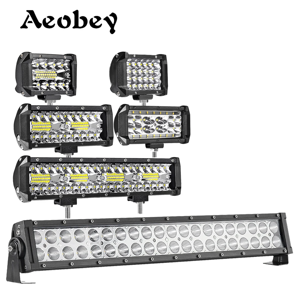 Светодиодсветильник фара дальнего света Aeobey 60 Вт 72 120 240 |