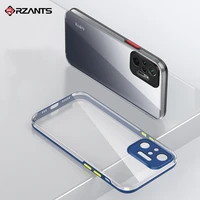 rzants for xiaomi redmi note 10 10s 4g 5g redmi note 10 pro max case hd transparent dazzle shockproof thin high clear cover