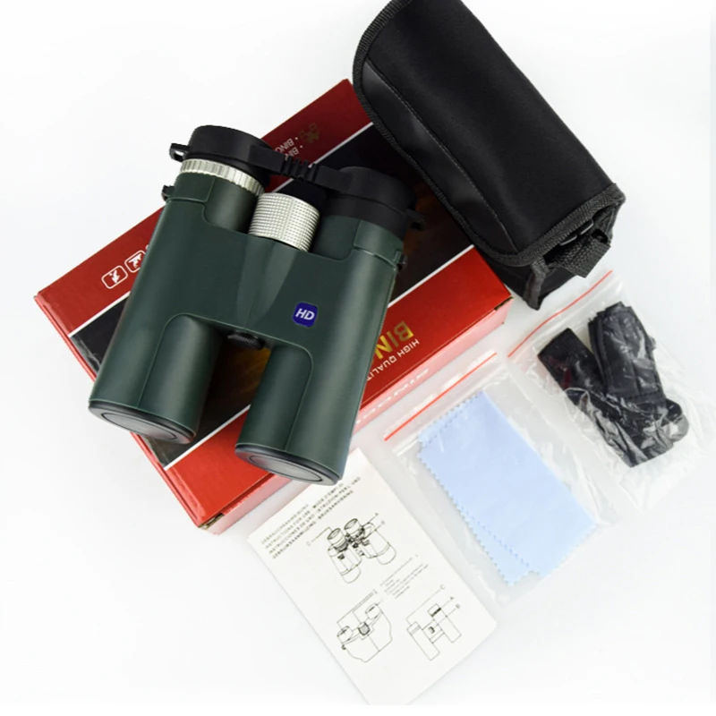 Бинокль цилиндрический водонепроницаемый для взрослых профессиональный HD