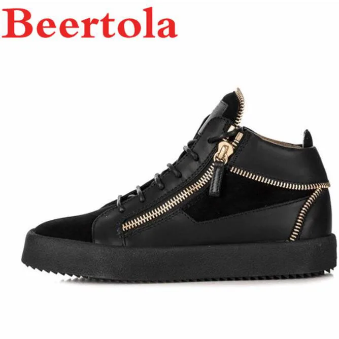 Мужские замшевые кроссовки высокие кеды на шнуровке круглый носок плоская