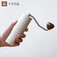 manual coffee grinder portable coffee grinder machine stainless steel burr alloy coffee bean grain grinder from xiaomi youpin