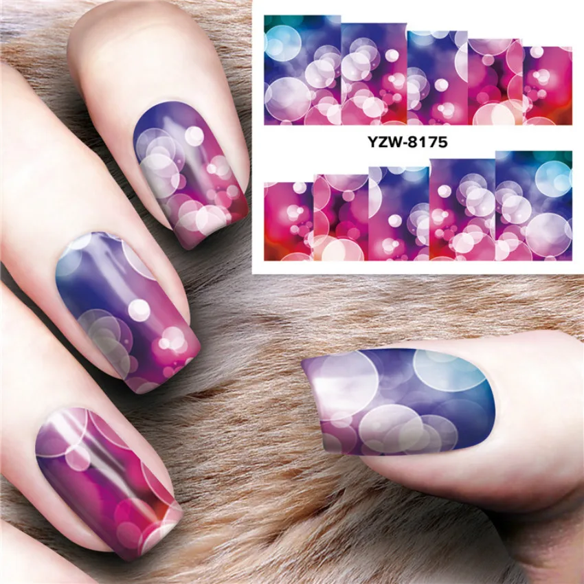 Волшебные шаблоны для дизайна ногтей с цветочным принтом прозрачные силиконовые