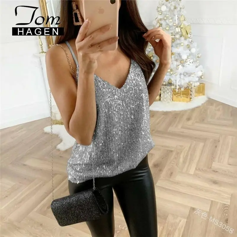 Женская майка летняя 2020 черная размера плюс женская сексуальная Клубная