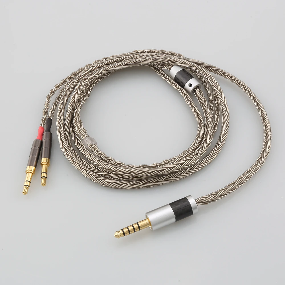 4 pin Xlr 4.4 2.5mm16 Cores Headphone Earphone Cable For 3.5 Hifiman Ananda sundara HE1000se HE6se he400 Z7M2 | Электроника