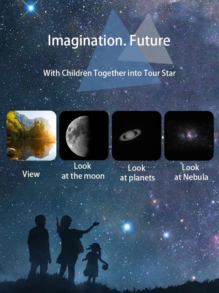 Профессиональный астрономический телескоп мощный бинокль монокуляр подарок для