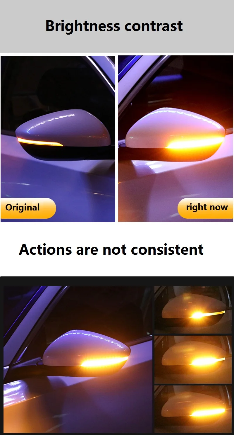 Прямая продажа с фабрики 1 шт. автомобильный индикатор зеркала заднего вида