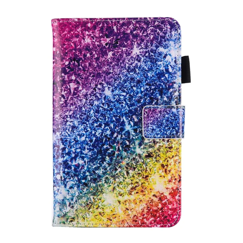 Чехол для Samsung galaxy Tab A 8 0 2017 дюймов модель T385 чехол Galaxy умный кожаный со слотом карт