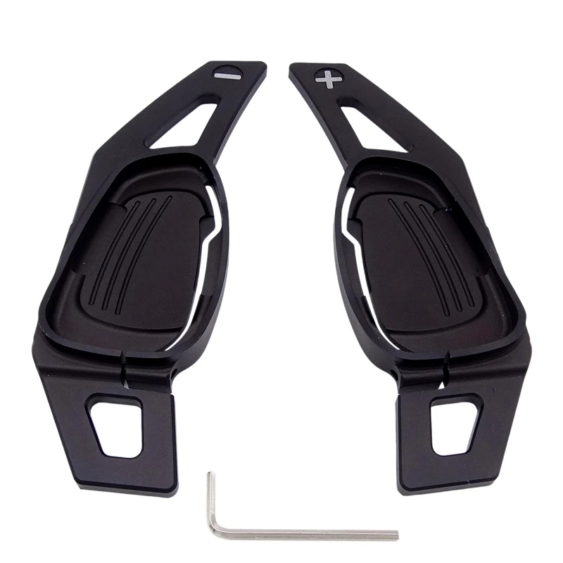 2pcs Aluminum Car Gear Shifter Steering Wheel Shift Paddle DSG Extension For Audi A5 S3 S5 S6 SQ5 RS3 RS6 RS7 Style | Автомобили и