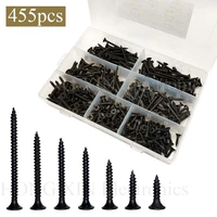 6 drywall screw 455 pieces 7 common specifications fastener m3 5 cross wood screw carbon steel self tapping screws