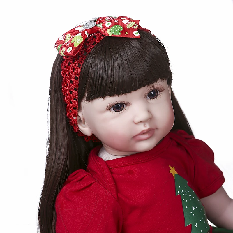 NPK Original 60CM muñeca bebé niña reborn princesa navidad regalo alta calidad suave tacto real | Игрушки и хобби