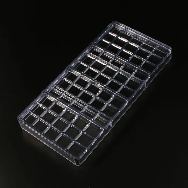 

Chocolate Mold Candy Sugar Craft Handmade Tool Clear Hard Plastic PC Mould Baking Houseware For Kitchen