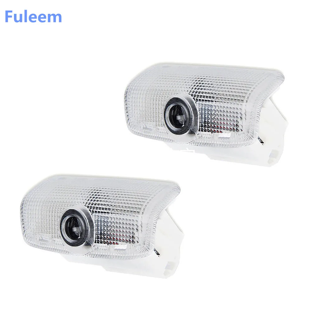 Fuleem 2 шт. автомобиля светодиодный Дверь Добро пожаловать светильник лазерный