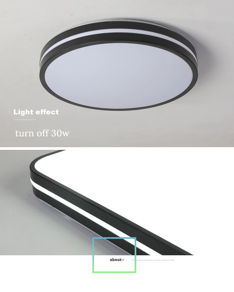Modern LED ceiling lights Simple style home LED lamp Large art Creative lustre bedroom living room lamp AC90-260V