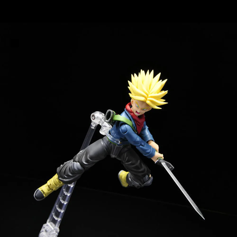 

Anime Figures Dragon Ball Z Trunks Super Model PVC Toys Action Figurals Super Saiyan DBZ Collector Trunks Movable Gift Doll Toys