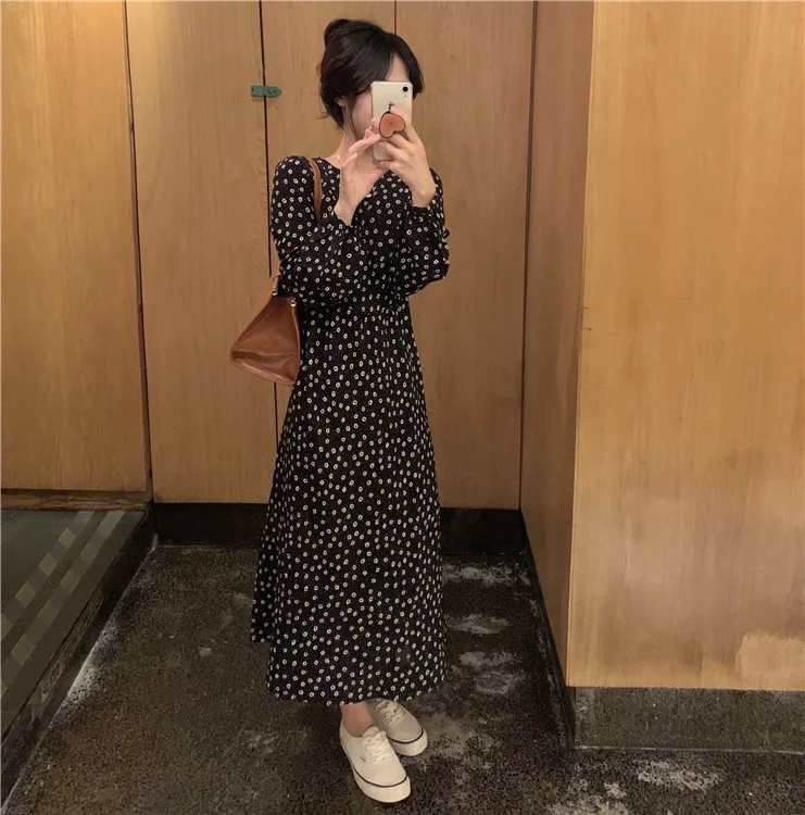 Женское длинное платье с цветочным принтом пляжное макси в стиле бохо элегантная