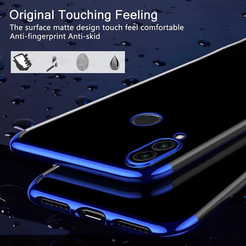 Чехол для Xiaomi Redmi Note 7 Прозрачный мягкий силиконовый чехол-накладка из ТПУ Pro 7A