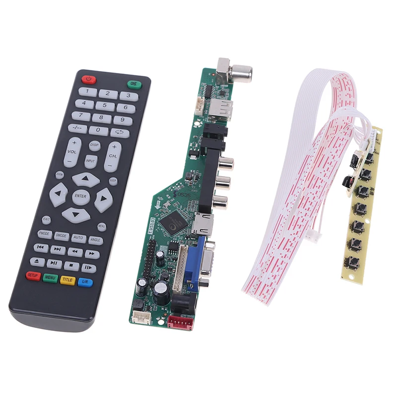Универсальная плата драйвера контроллера ЖК-телевизора T.V53.03 V53 для аналогового